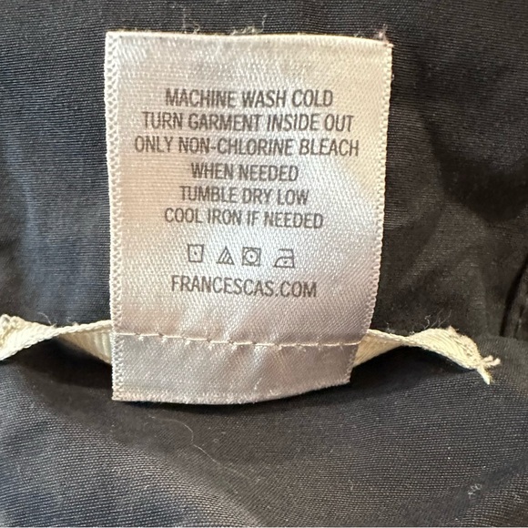 FRANCESCAS Miami Hooded Rain Coat Women Size Large - Picture 8 of 12